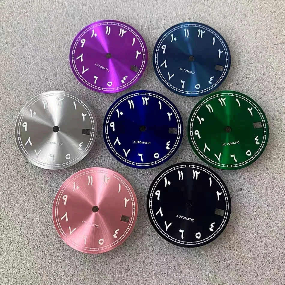 

Циферблат для часов NH35 SKX007, 28,5 мм, с римскими цифрами