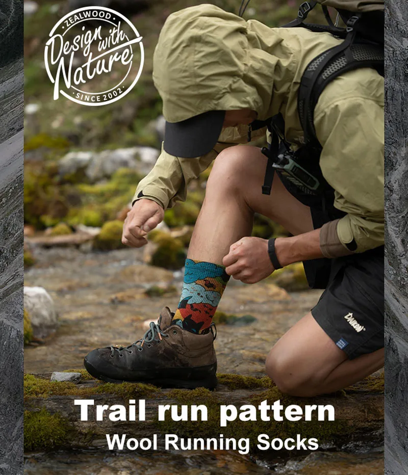 Мужские носки из мериноса, 5 цветов | AliExpress