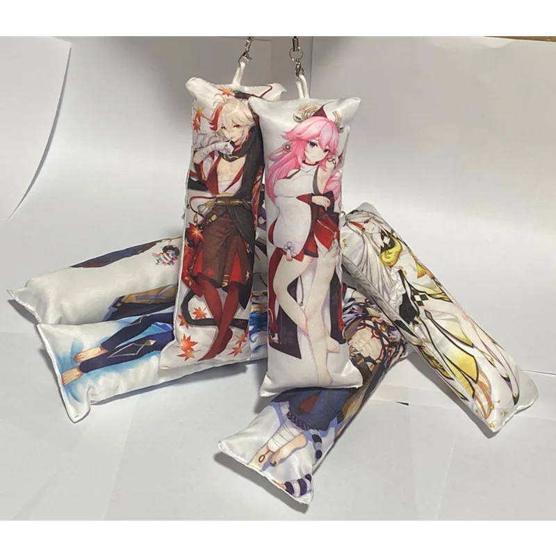Брелок Genshin Impact Gorou Dakimakura для косплея мини-украшение двусторонние подвески