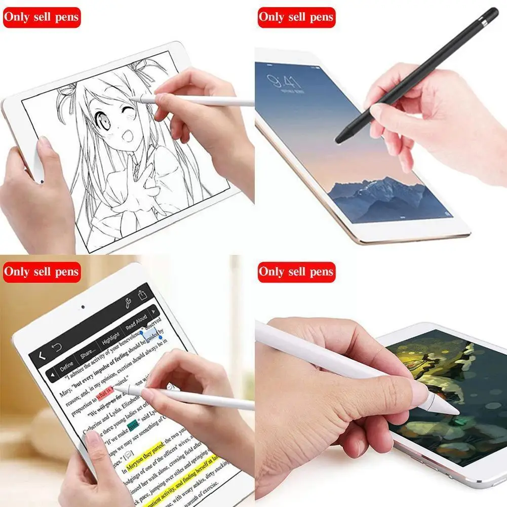 

1pcs Screen Pen Tablet Stylus Drawing Capacitive Pencil Universal For Android/ios Phone Tablet Screen Painting Access S3f2