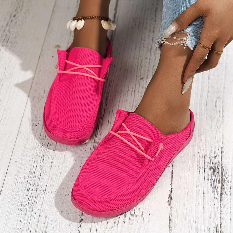 Женские сетчатые шлепанцы летняя повседневная обувь модные сандалии с ремешком