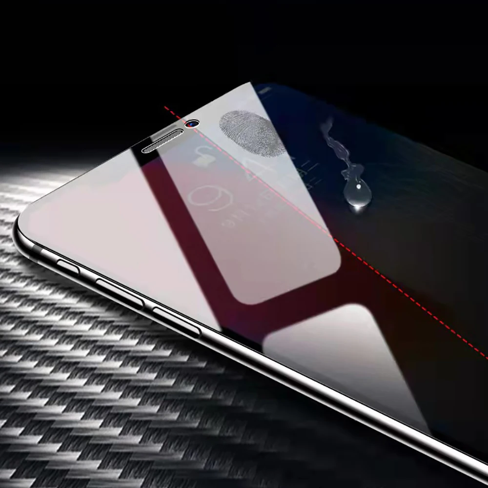 

For iPhone7 8 6 6s Plus X Full Coverage Screen Protector iPhoneX XR XS MAX SE 5 11 12 13 Pro Tempered HD Waterproof