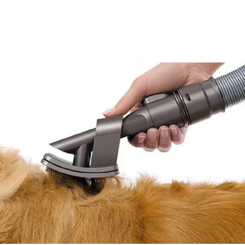 Cepillo para mascotas para la alergia, herramienta para perros, aspirador, pieza de repuesto, adaptador de limpiador al vacío