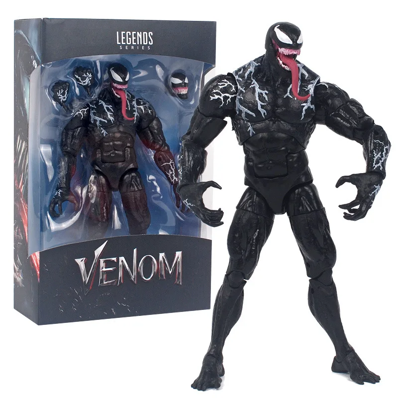 

Boys Toy Venom 2 Carnage Movie Hand-made Joint Movable Model Decoration Marvel Superhero Peripheral Doll Children's Gifts Toys