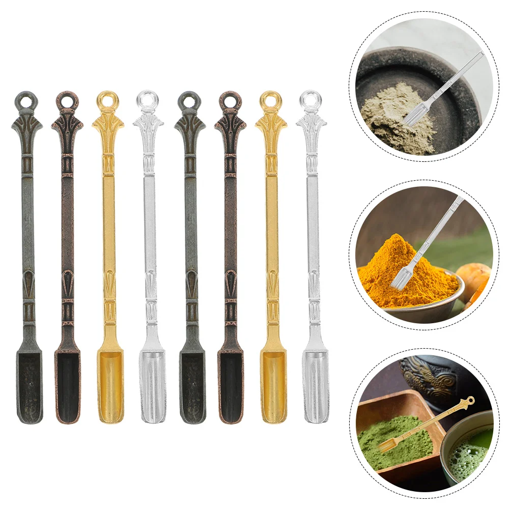 

8 Pcs Sampling Mini Delicate Tiny Mini Supoon Digging Tiny Tea Scoops