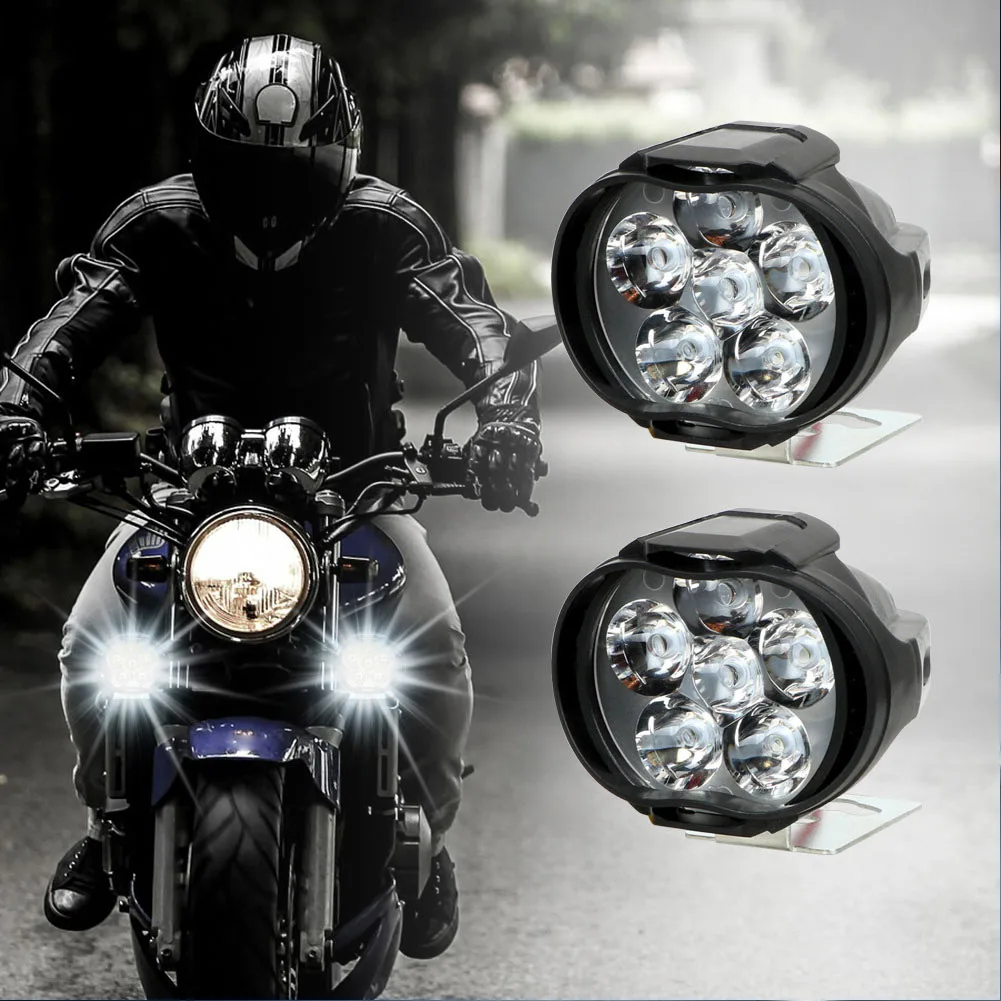 

Brand new High quality Work light Auto Car Fog Headlight Lamp Lights Motorcycle Work 6 LED 6000K 8W Waterproof