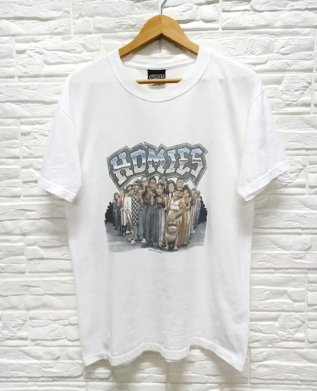 Винтажная футболка с изображением мексиканского наследия Homies |