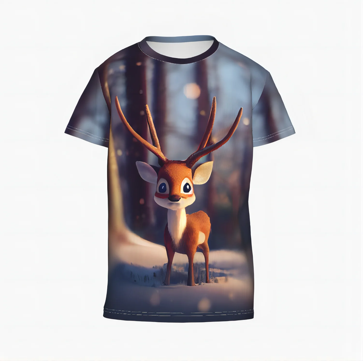 Футболка дышащая эластичная с 3D-принтом животных для мужчин и женщин 2023 - купить