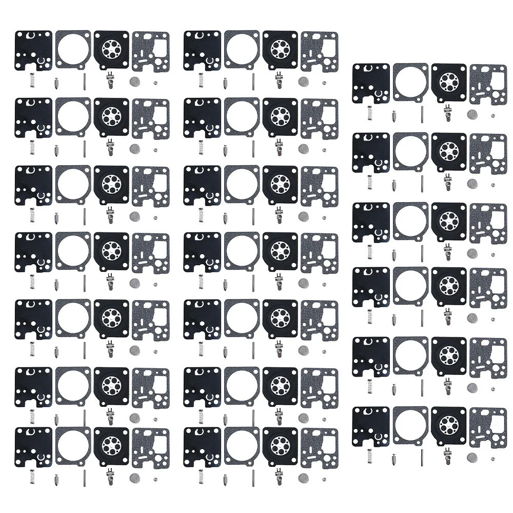 Комплект для ремонта Carb Diapragm 20 шт. триммеров Echo ES230 ES231 PB230 PB231 SRM230 замена OEM ZAMA RB-FA1