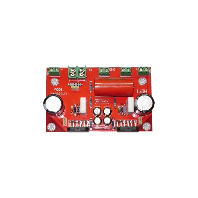 

LM3886*2 100W parallel monophonic fever amplifier board DIY assembly amplifier board HIFI audio amplifier board