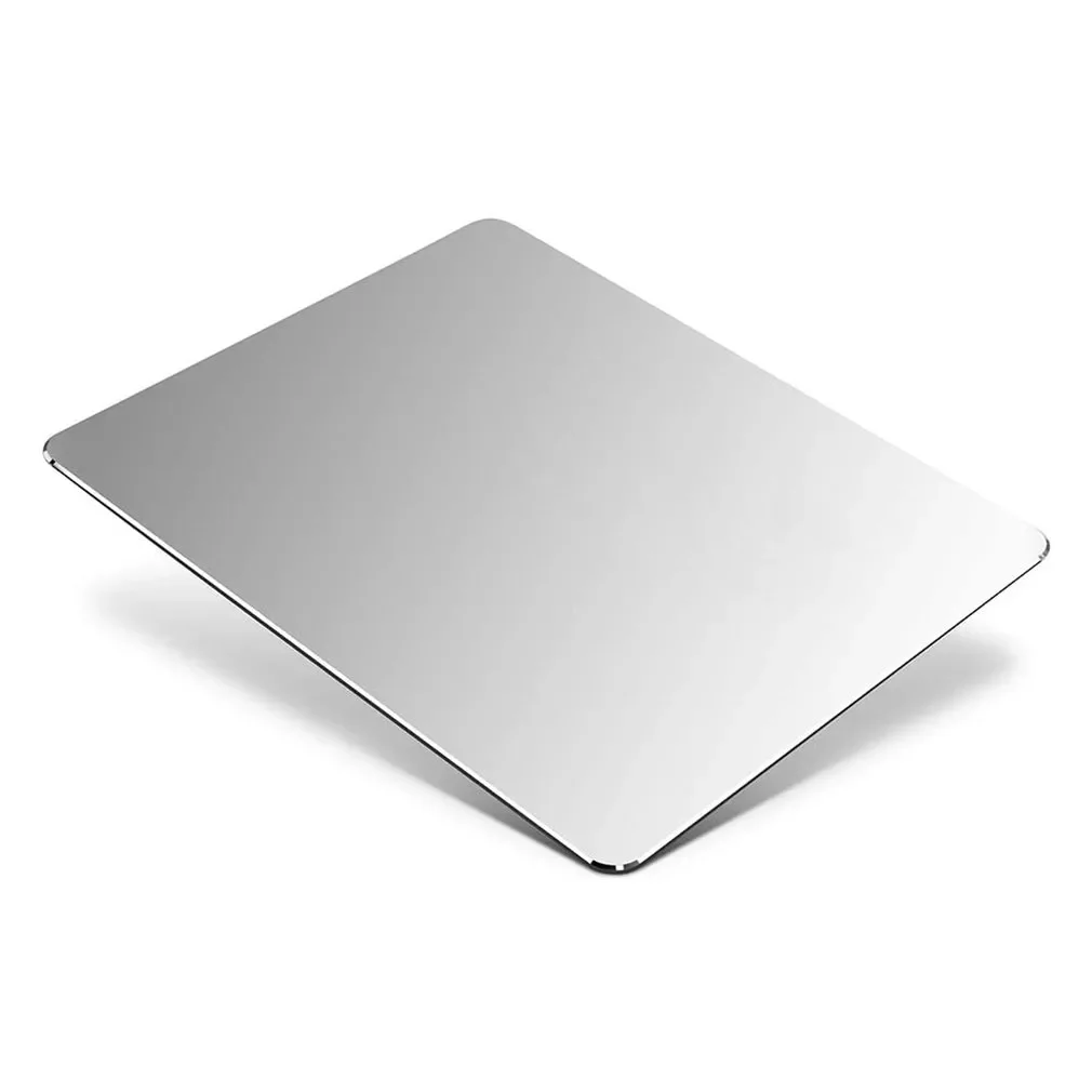

Aluminum Alloy Mouse Pad Double-sided Waterproof Fast And Accurate Control Mouse Pad For Laptop 22x18CM