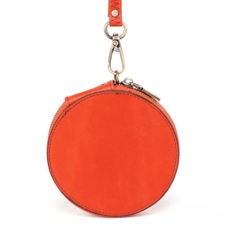 

Женский модный милый круглый маленький клатч на молнии, кошелек, держатель для карт, карман для монет для девушек и женщин