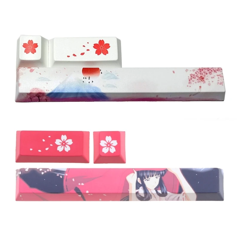 

3pc Mechanical Keyboard PBT 6.25U Space Keycap Cherry Profile Dye-Subbed for KEY