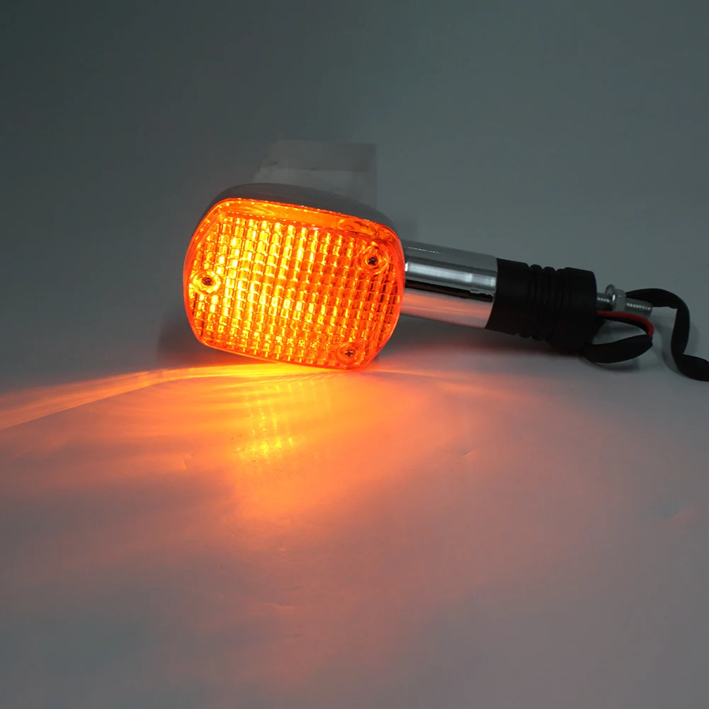 2 шт. мотоциклетные указатели поворота индикаторные лампы желтого цвета для Honda