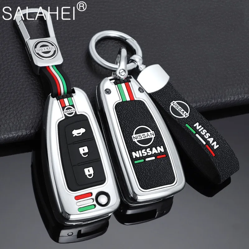 

Zinc Alloy Car Key Case Cover For Nissan Rogue/Rogue Select/Rogue Sport 2014-2017 2018 2019 2020 2021 X-TRAIL Xtrail Accessories