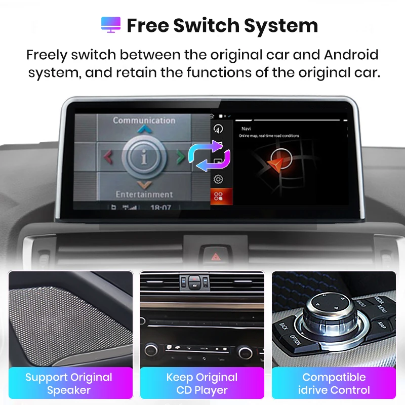Автомагнитола Junsun мультимедийный плеер на Android с GPS для BMW Series 1 2 3 4 F20 F21 F22 F30 F31 F32 F33