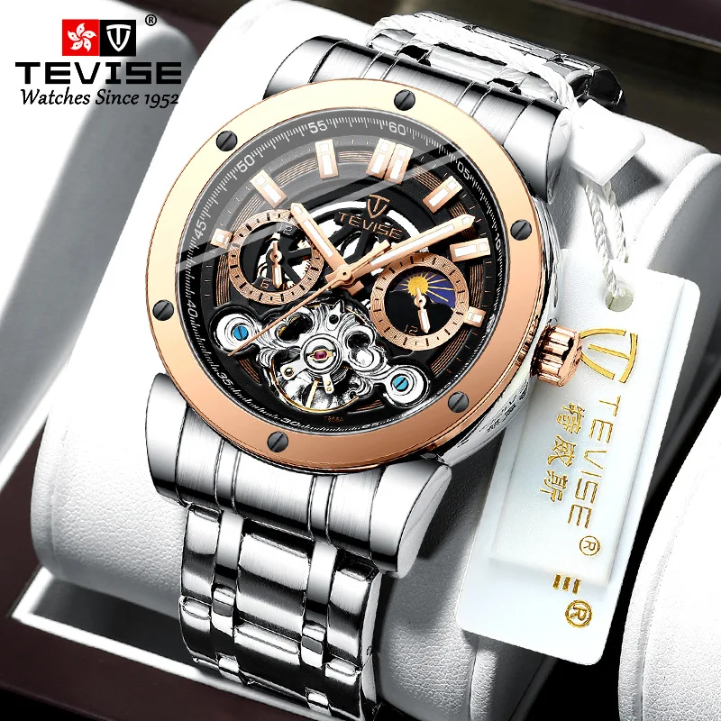 Men's watch stars waterproof men's watch Tourbillon watch luminous mechanical watch