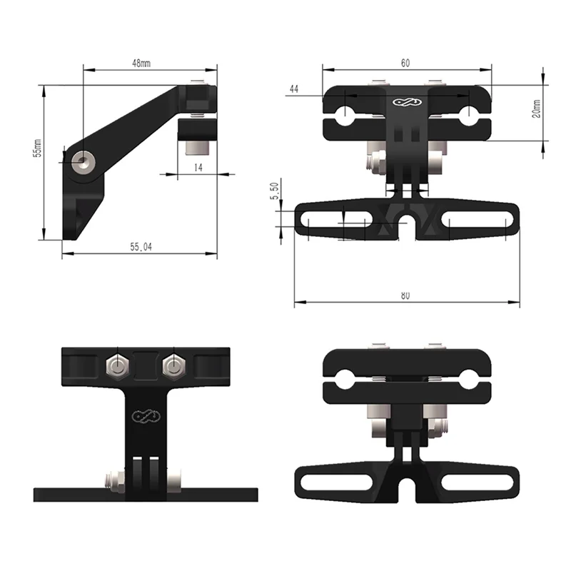 

E-Bike Waterproof Line Light Set Front and Tail Rear Lights LED Light with Horn for KT Controller JULET,8 Pin