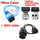 2022 полный чип для K DCAN K + CAN FTDI чип USB диагностический интерфейс совместимый с интерфейсом версии K Dcan UDB