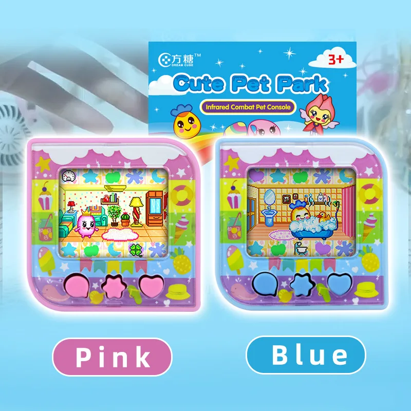 Фото Электронная игрушка-питомец Tamagotchi (английская версия) с цветным экраном, игровая консоль, развивающая игрушка, подарок №4