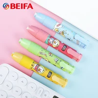 beifa kawaii lemon duck retractable double color pencil eraser correction supplies rubber erasers for school stationery