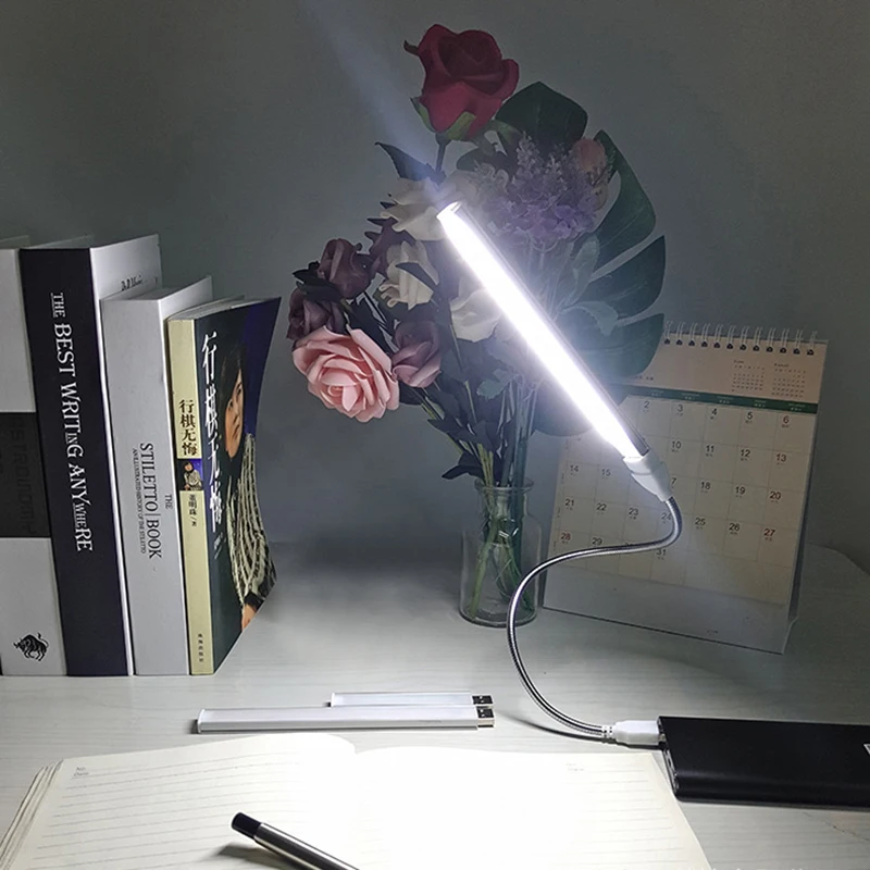 

Portable Mini 5V USB LED Light 24 LEDs indoor Table Desk Book Lamp Flashlight Night Light For Power Bank Laptop Camping Lighting