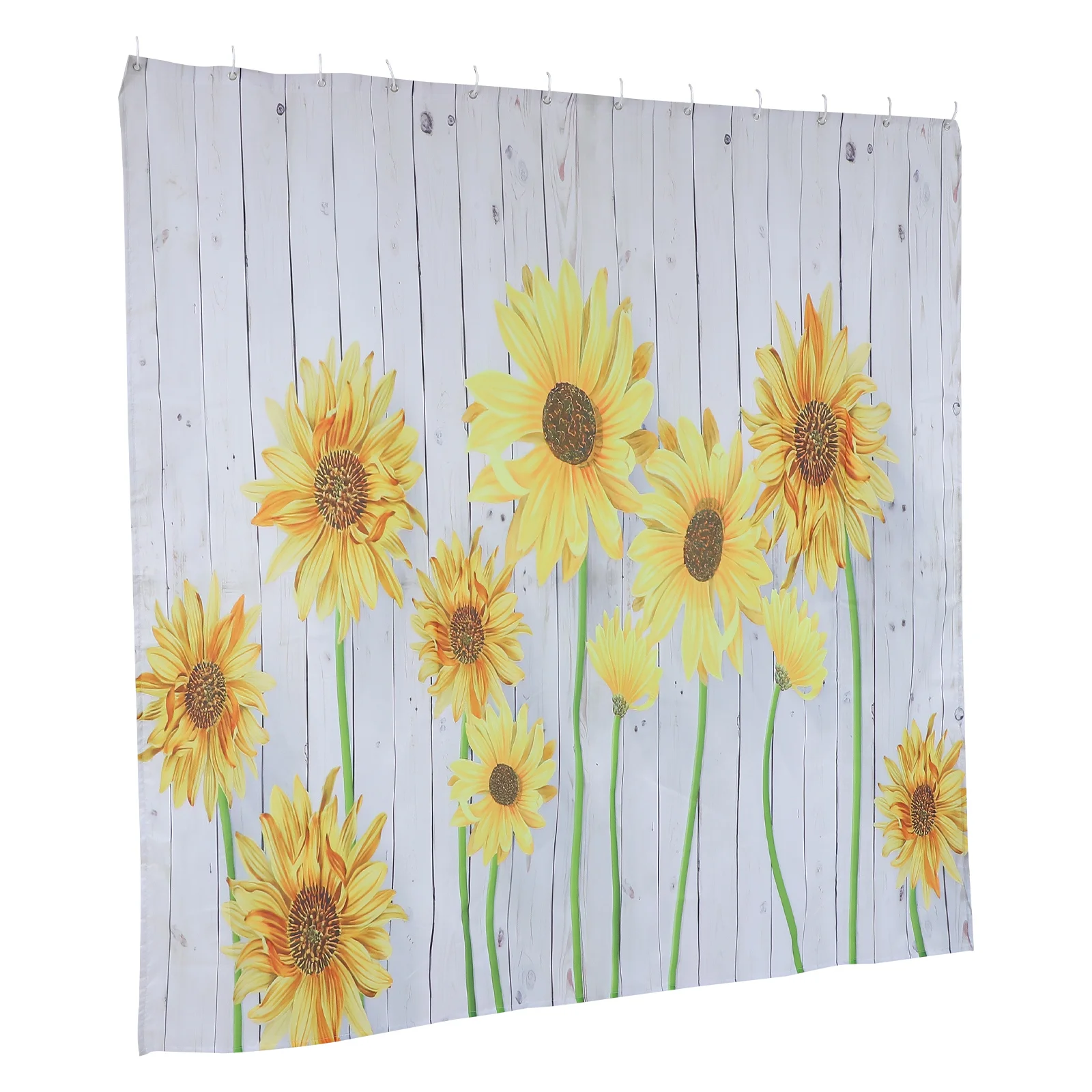 

1Pc Thicken Polyester Shower Curtain Bathroom Curtain Decorative Bathing Drapery