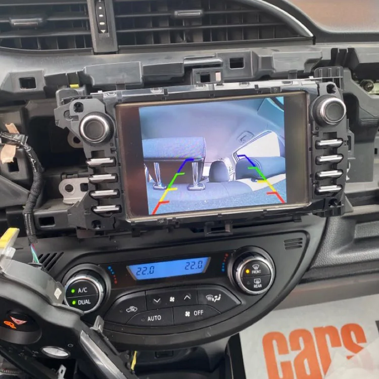 Фото Кабель адаптера VKAUTO C24 C28 Pin для Toyota Yaris III 2014 ~ 2019 Oem Unit с камерой заднего вида №4