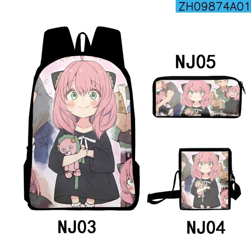 3d Print School Student Bookbag Travel Laptop Daypack Lunch 
