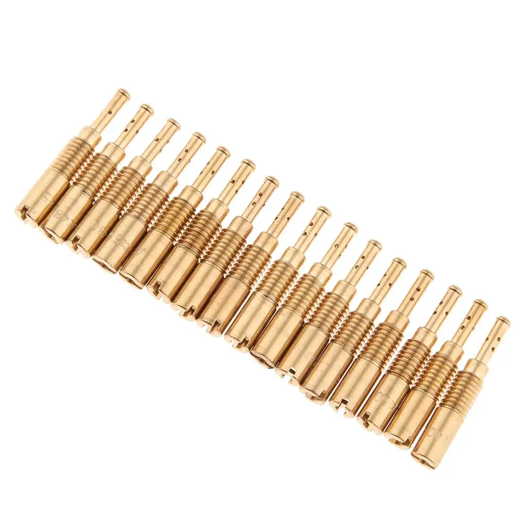 16 шт. медленноструйные тиски для карбюратора мотоцикла форсунки Keihin PZ19 PB16 18 20 30 31