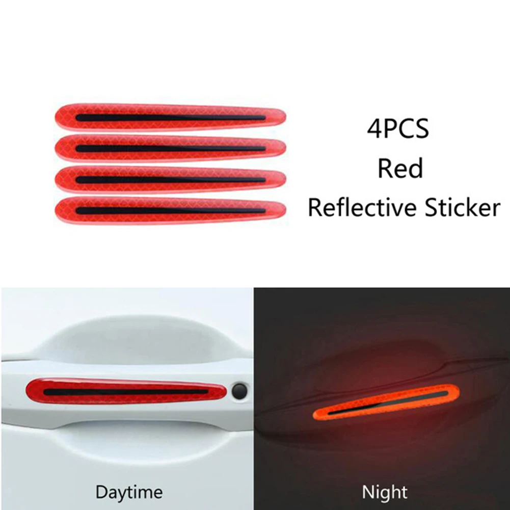

Handle Protector Car Door 82x90mm ABS+Carbon Fiber Anti-Collision Anti-Scratch Blue/Red/Yellow Car Accessories