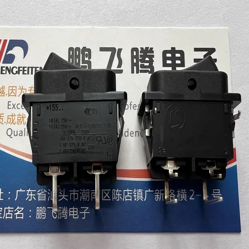 1 шт./лот 100% оригинальный немецкий 4-контактный 2-скоростной изогнутый выключатель