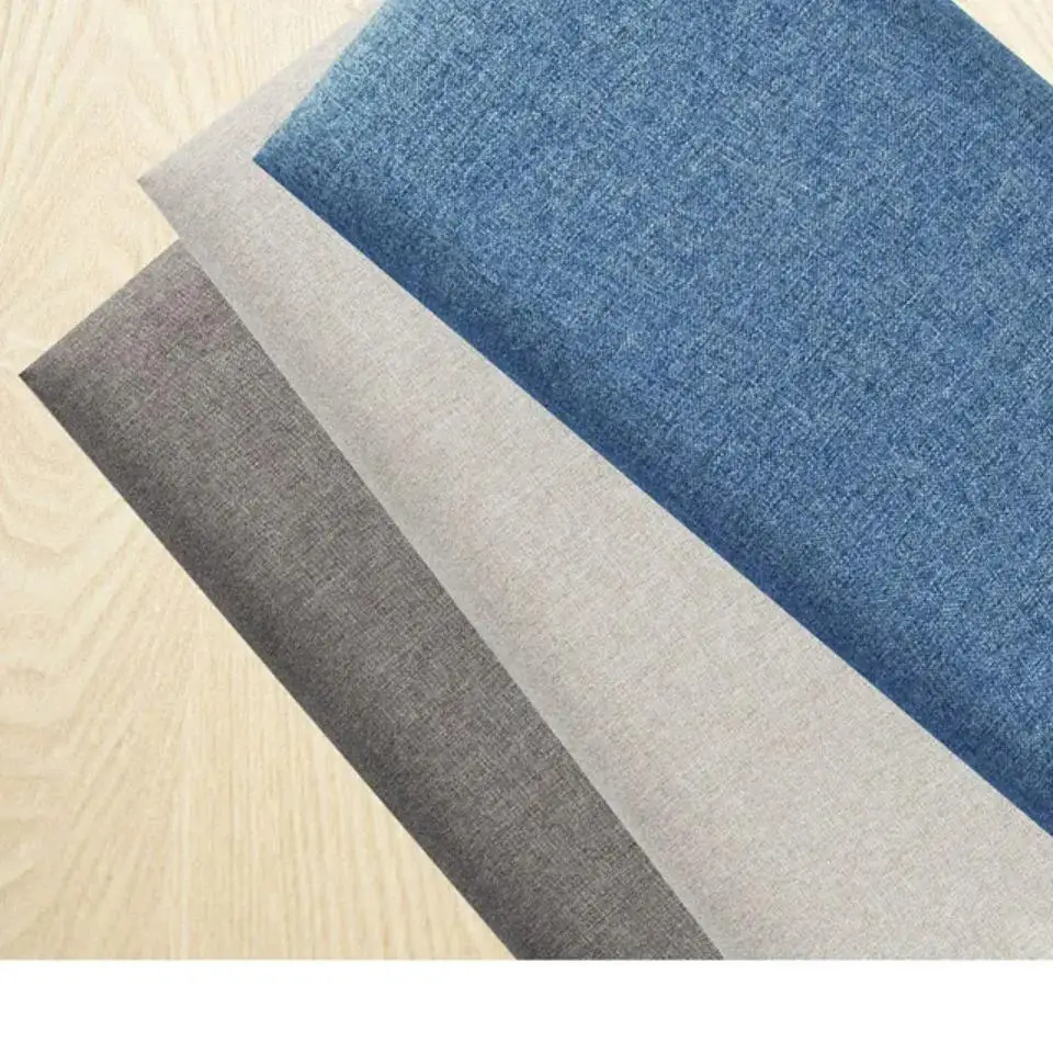 Льняные 3D наклейки на стену изголовье кровати мягкая сумка для детского сада