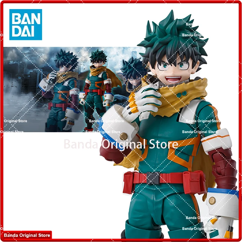 Коллекция 100% оригинальных фигурок Bandai S.H. Фигуртс SHF Izuku Midoriya аниме коллекционные