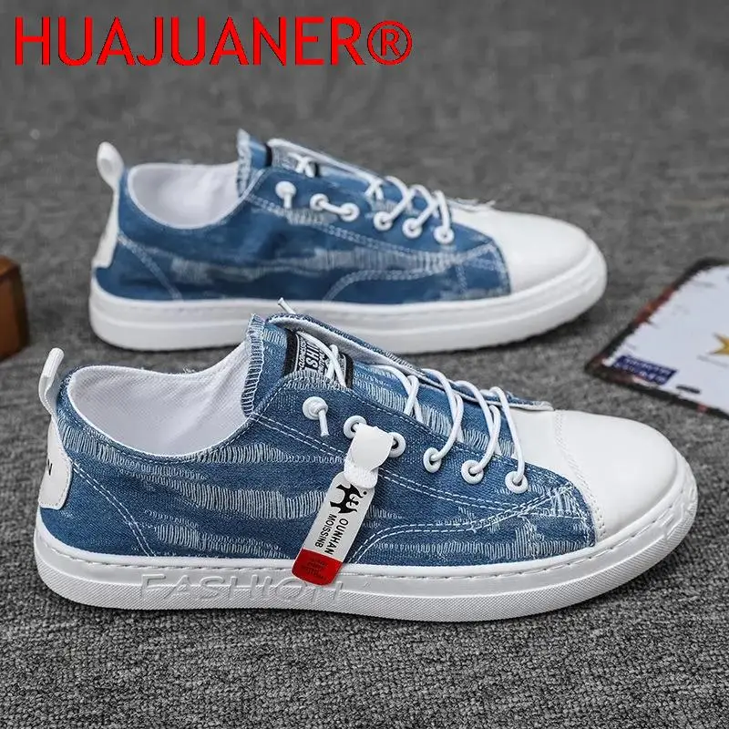 2022 Blue Canvas Sneakers Men's Anti 