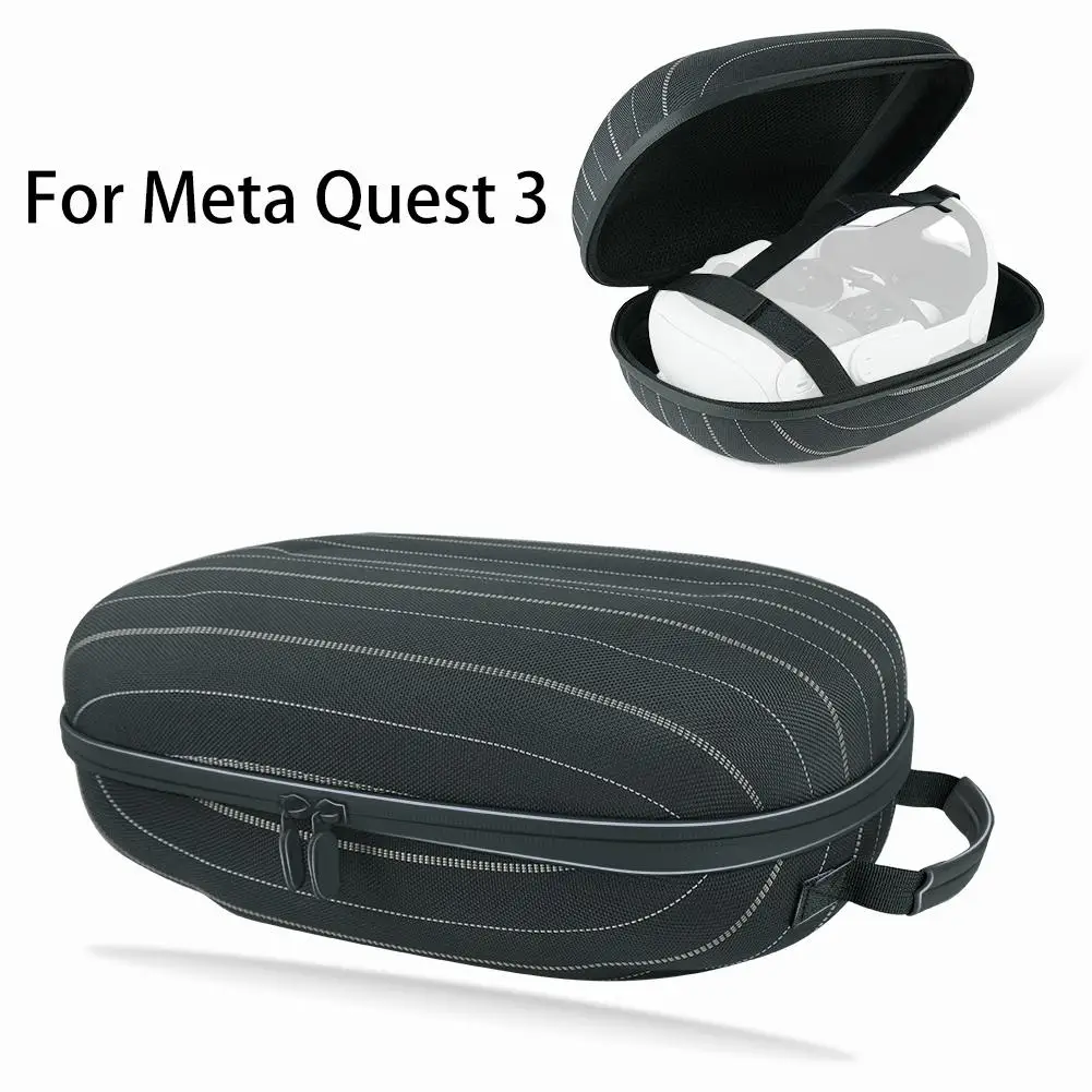 

Сумка на плечо для Quest 3, сумка из ЭВА, жесткая, женская, портативная, дорожная, защитная, переносная сумка для аксессуаров Meta вопросы 3, M5B5