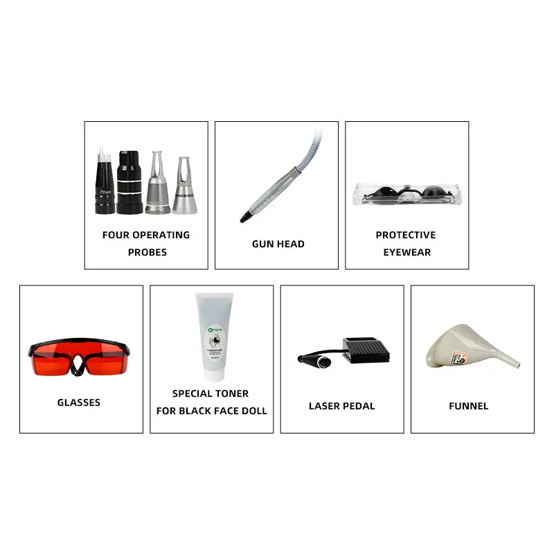 2023 машина для лазерного удаления татуировок предпочтительное отбеливание кожи