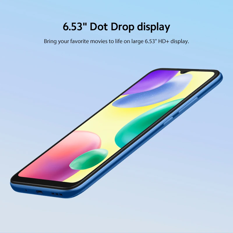 Смартфон Xiaomi Redmi 10A 10 A глобальная версия 32 ГБ/64 ГБ/128 ГБ 13 МП двойная камера 6
