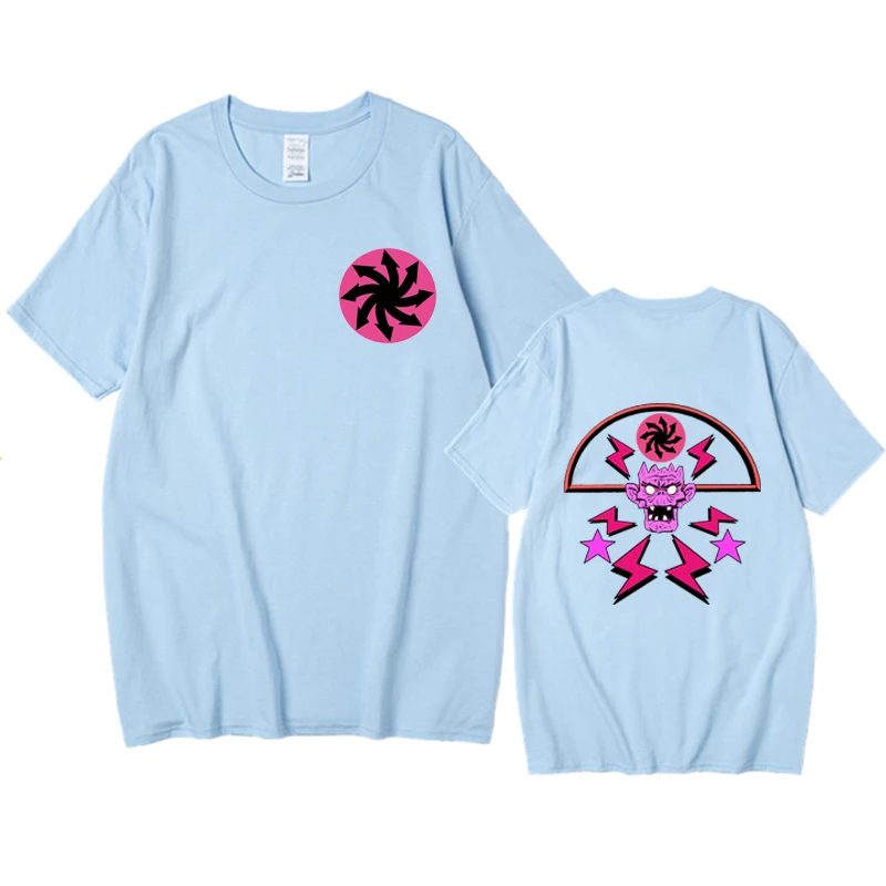 

Футболка Gorillaz женская с коротким рукавом, повседневный топ с аниме принтом, кавайная уличная одежда, Y2k, лето