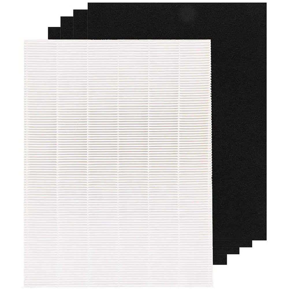 

Air Purifier Filters 1PCS HEPA Filter and 4PCS Carbon Cotton Set Replacement for Winix 115115 5300 6300 6300-2 P300 C535