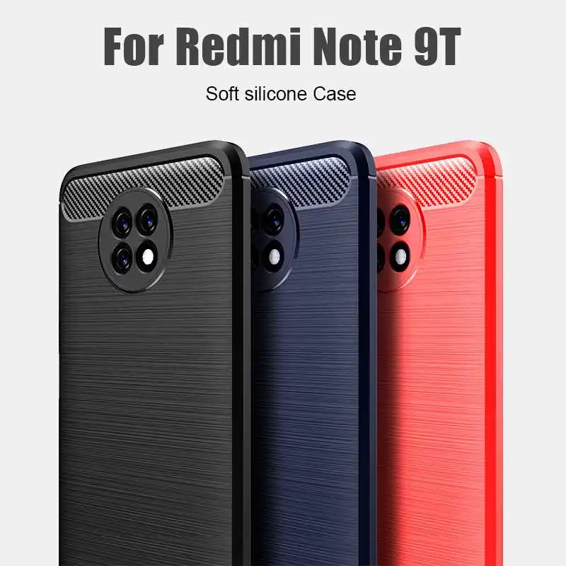 

Donmeioy Shockproof Soft Case For Xiaomi Redmi Note 9T Phone Case Cover