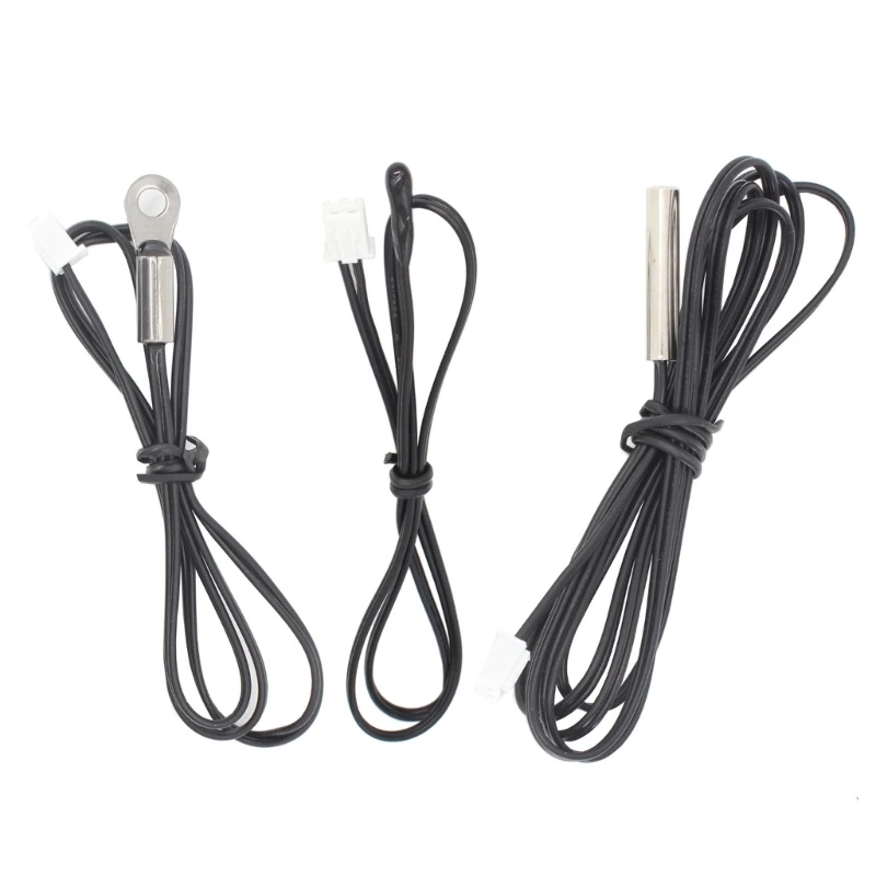 

Waterproof Thermometer Probe Temperature Probe Temp Sensor Metal Probe with Cord