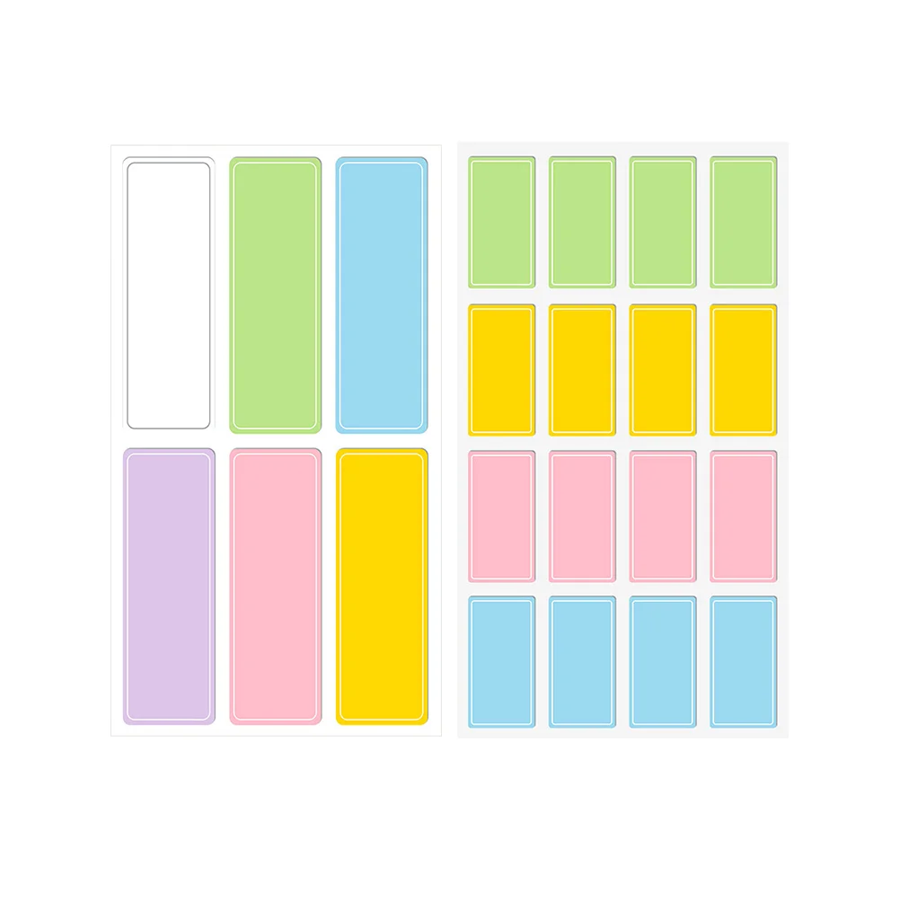 

Sticker Label Tag Stickers Classified Jar Marking Calendar Page Handwritten Bookmark Reminder Name Fluorescent Note Seasoning