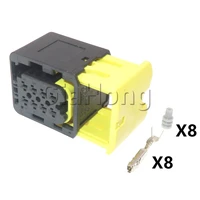 1 set 8 ways auto accessories 0 1418438 1 1 1418479 1 automobile wiring harness connectors car replacement sealed socket
