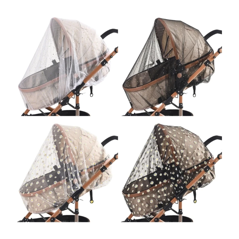 

Universal Pram Net Baby Sunshades Mosquito Net Buggys Insect Net Fly Net Protection Cover for Stroller Pushchair