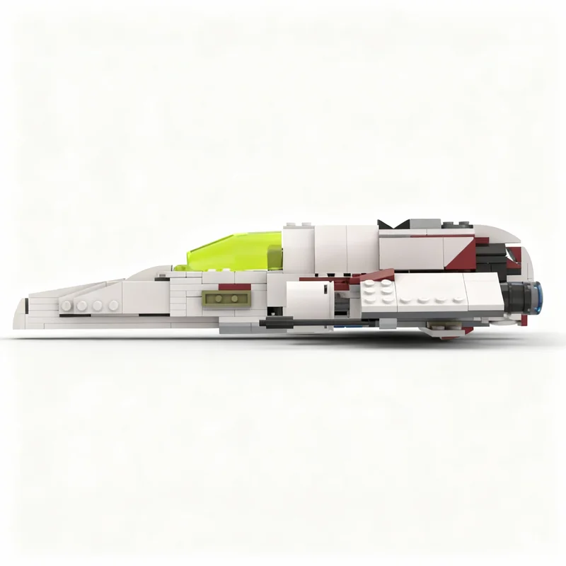 Набор из 728 деталей MOC: Модель звездолета E-Wing Shin Hati S Starfighter для сборки, конструктор, архитектурные блоки, идея для рождественского подарка детям (art.: 3920dc70975c2) - 3920dc70975c2