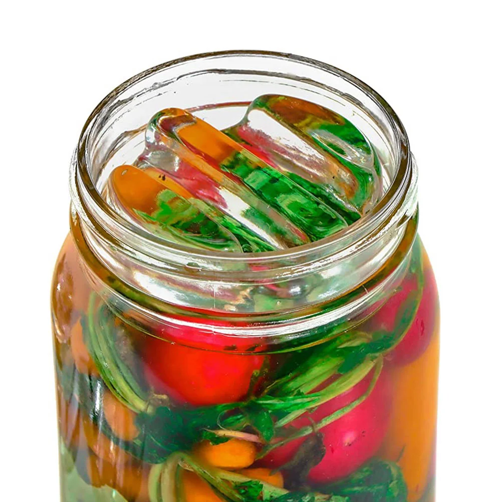 3 шт. баночка Mason с тяжелыми камнями крышки бака широким горлышком