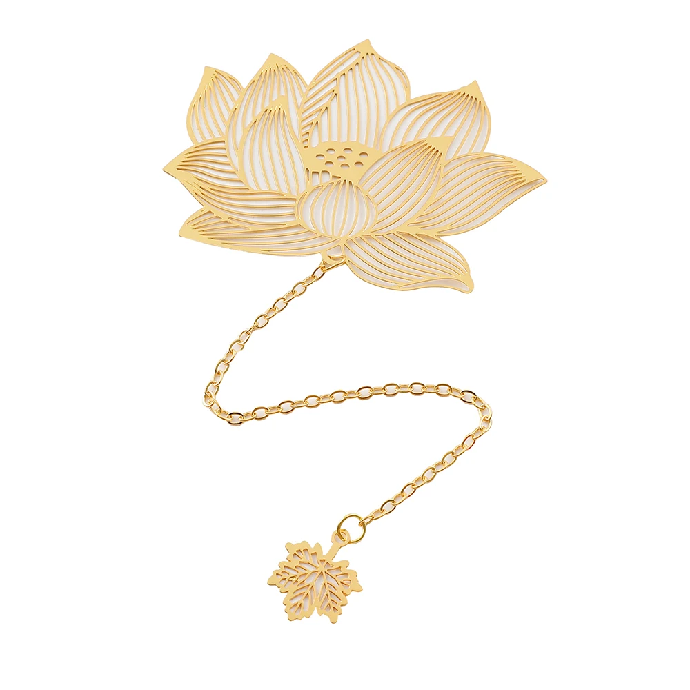 Латунные закладки с цветами