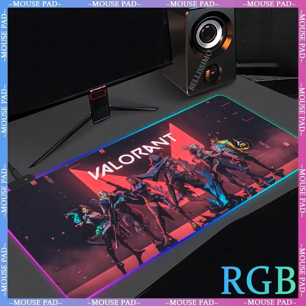 Игровая мышь аниме V-valorants Alas компьютер RGB клавиатура с Lampu игровая