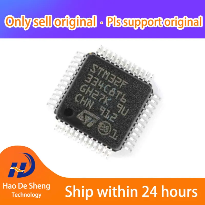 

1 шт./партия STM32F334C8T6 STM32F334 LQFP-48 новая Оригинальная фотография